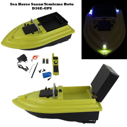 Sea Horse Sazan Yemleme Botu D36E-GPS - 1