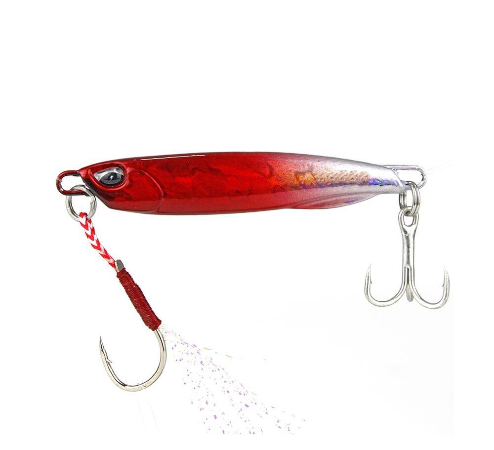 Sea Horse Slim Jig 50 Mm 10 Gr Red - 1