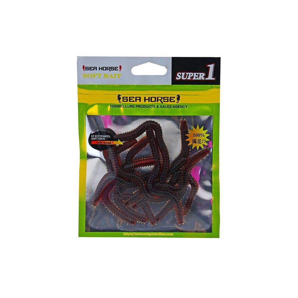 Sea Horse Solucan Red Large 10 Pcs - 1