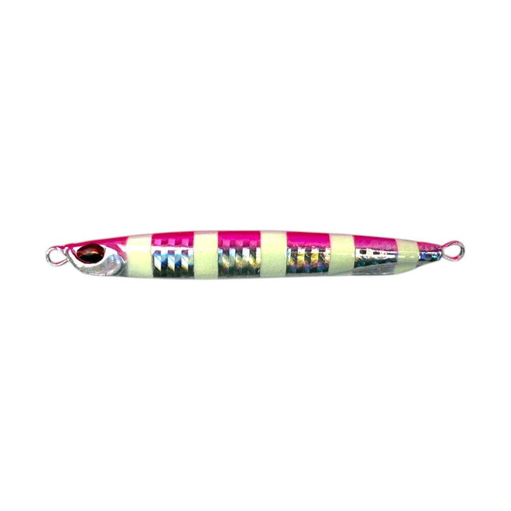 Sea Horse Special 40gr Jig Pink Zebra Glow - 1