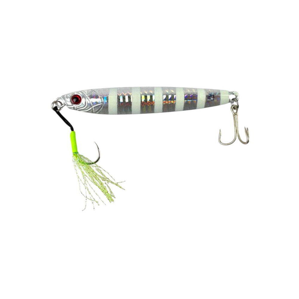 Sea Horse Special 80gr Jig Pure Zebra Glow - 1