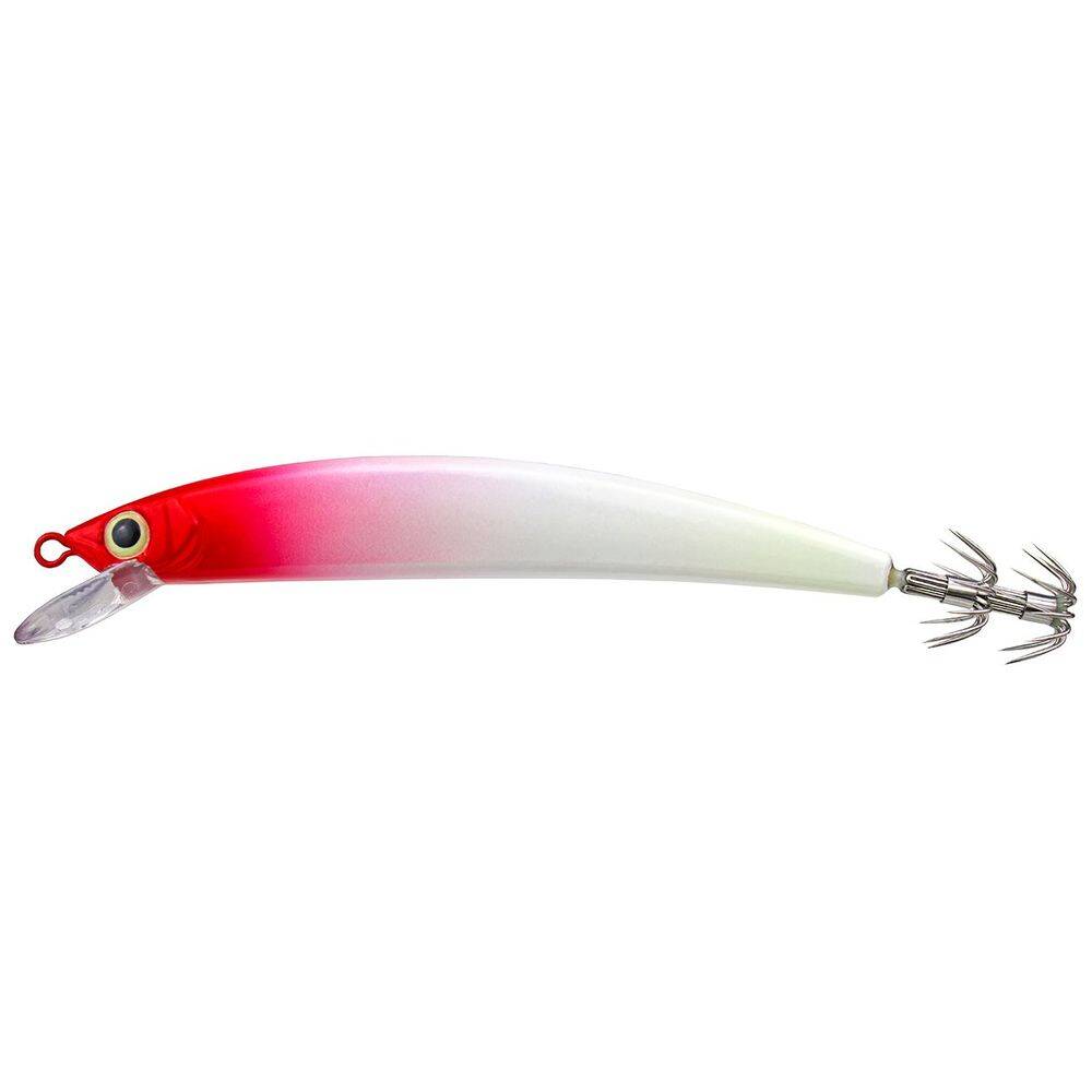 Sea Horse Squid Crystal Minnow115mm 23g Glow Red - 1