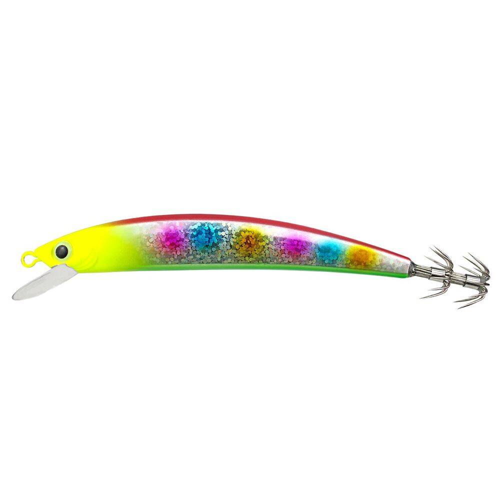 Sea Horse Squid Crystal Minnow115mm 23g LemRainbow - 1