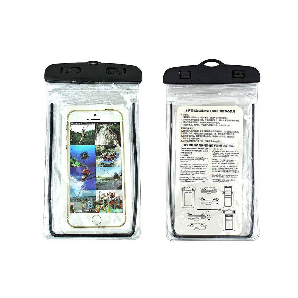 Sea Horse Su Geçirmez Telefon Kılıfı Kilitli Siyah - 1