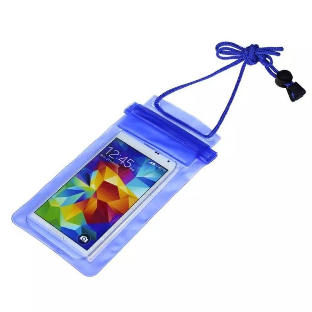 Sea Horse Su Geçirmez Telefon Kılıfı Mavi - 1