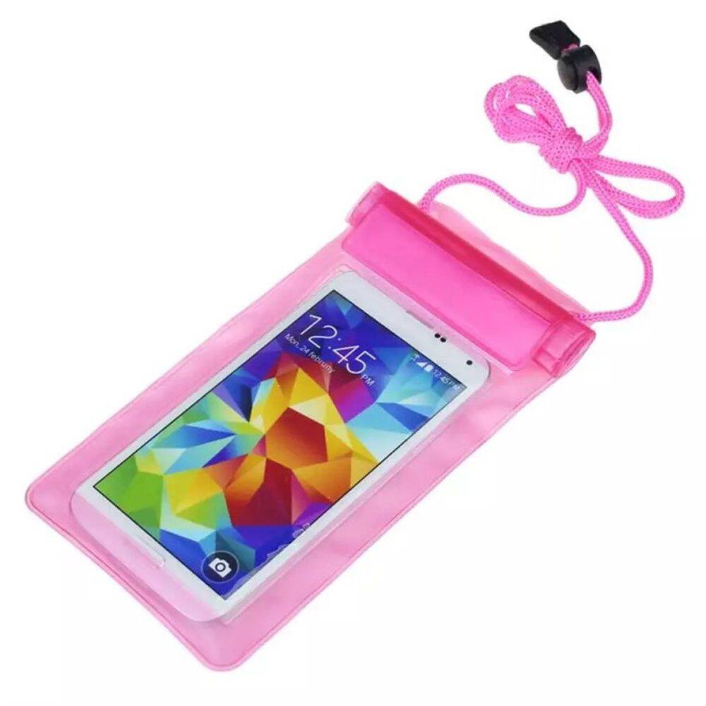 Sea Horse Su Geçirmez Telefon Kılıfı Pembe - 1
