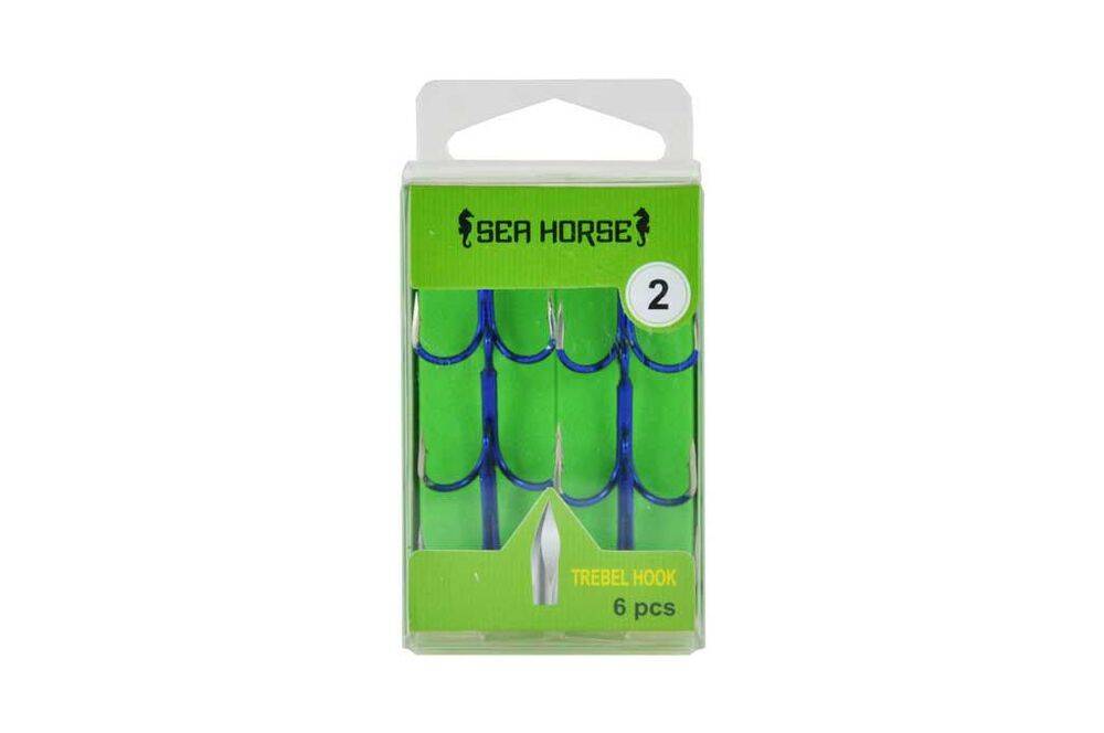 Sea Horse Treble No2 6pcs İğne - 1