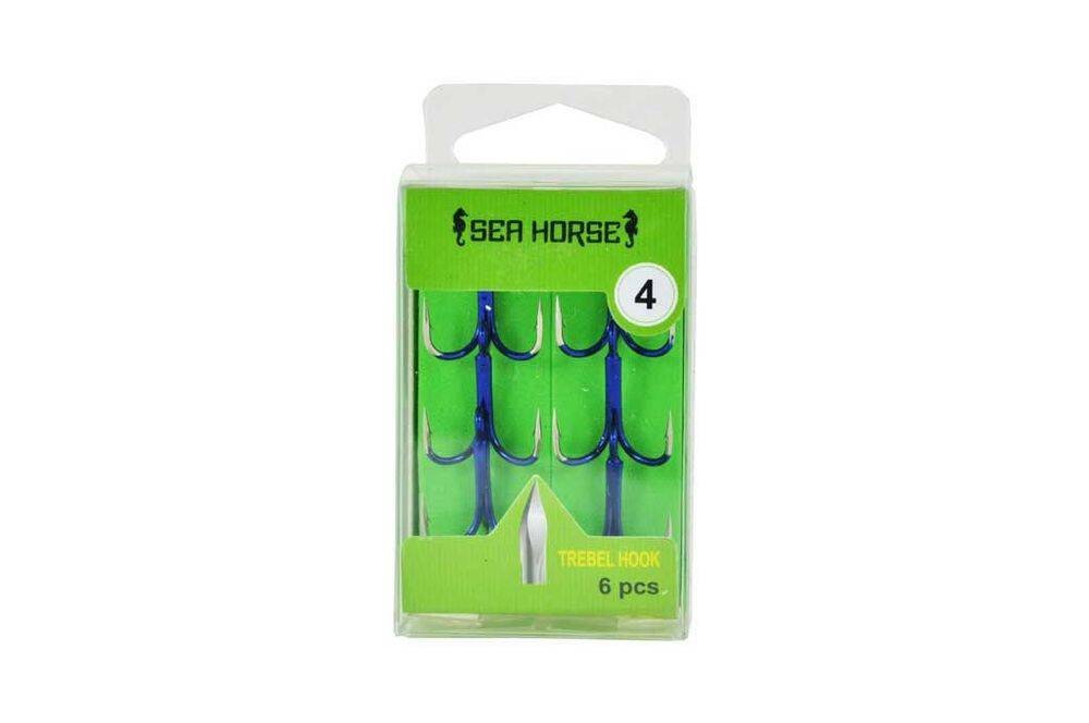 Sea Horse Treble No4 6pcs İğne - 1