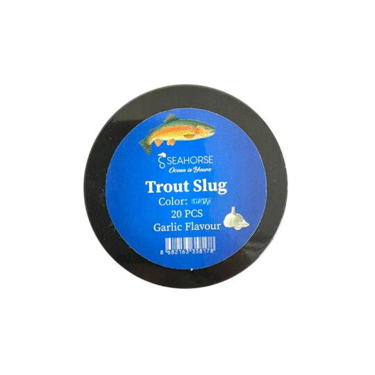Sea Horse Trout Slug Red 20 Pcs - 2