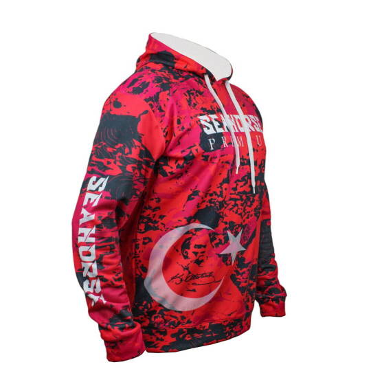 Sea Horse Turkish Angler Hoodie S - 4