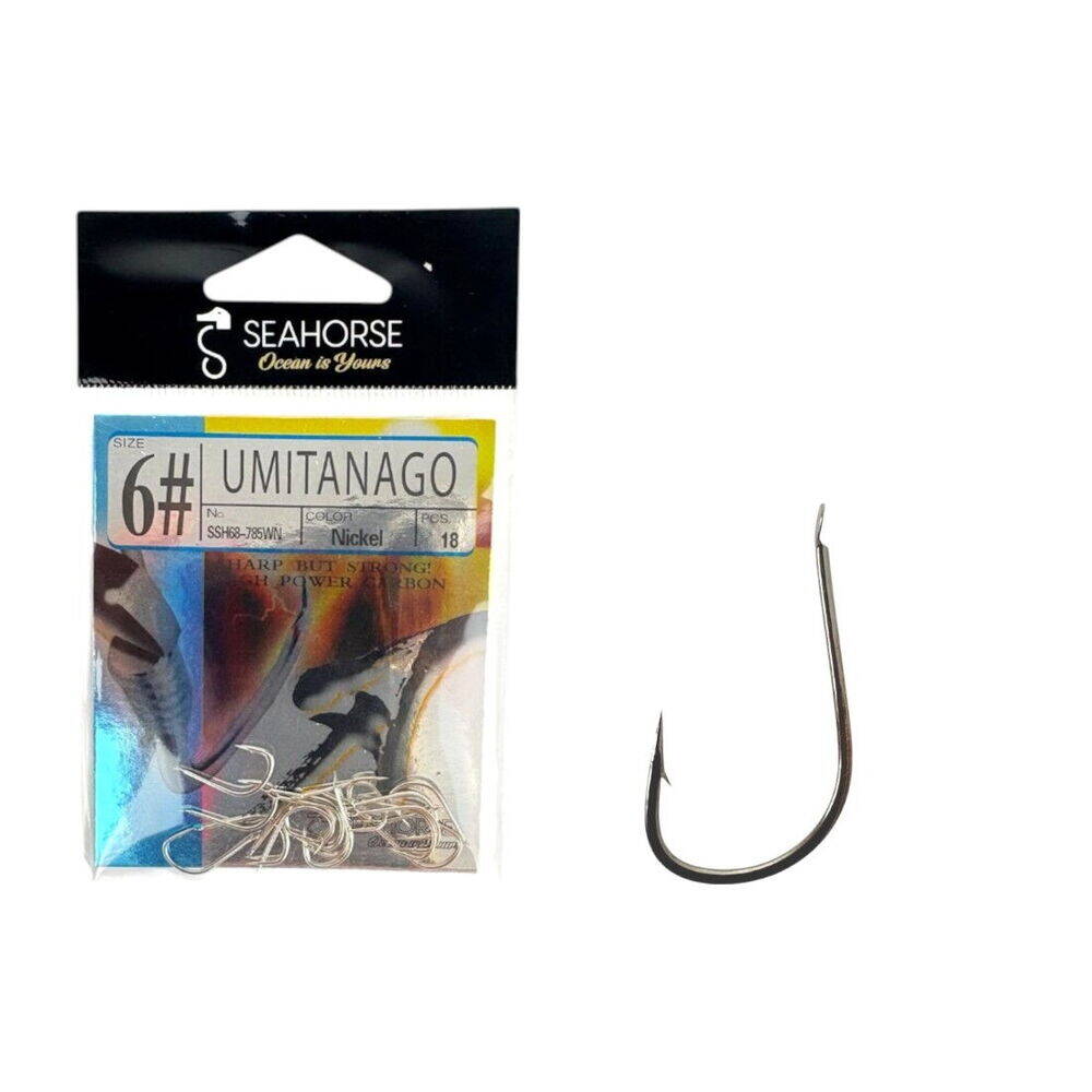 Sea Horse Umitanago Ssh68-785Wn Nickel 6 Pcs18 - 1