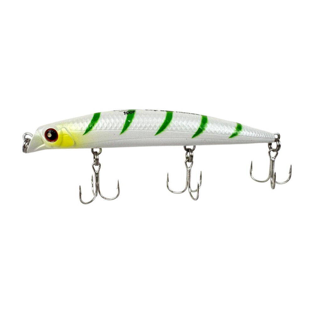 Sea Horse Wakey Slim 100mm 9.5gr Green Bar - 1