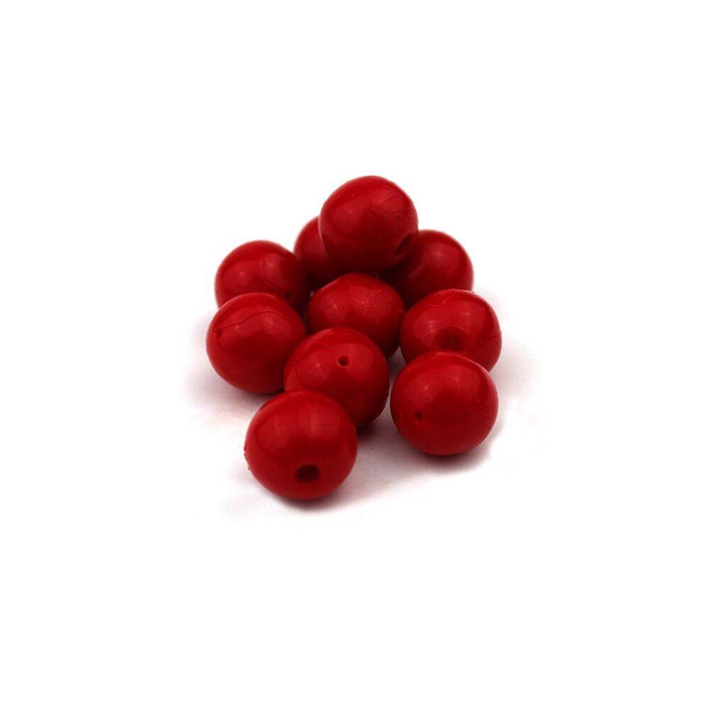 Sea Horse Yüzen Silikon Yem 1 Cm Red 10 Pcs - 1