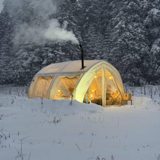 Shufa Glamping Tekne Şekilli Çadır 400x350x220 Cm - 2