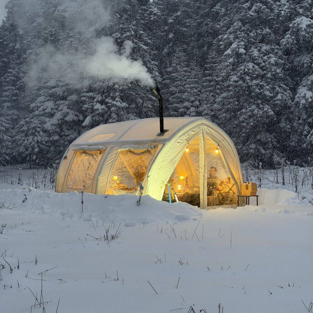 Shufa Glamping Tekne Şekilli Çadır 400x350x220 Cm - 2