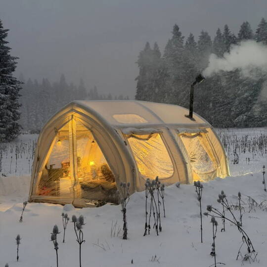 Shufa Glamping Tekne Şekilli Çadır 400x350x220 Cm - 4