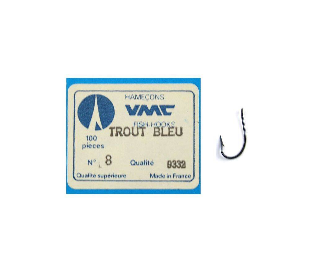 Vmc 9332 Trout Bleu No8 100 Pcs - 1