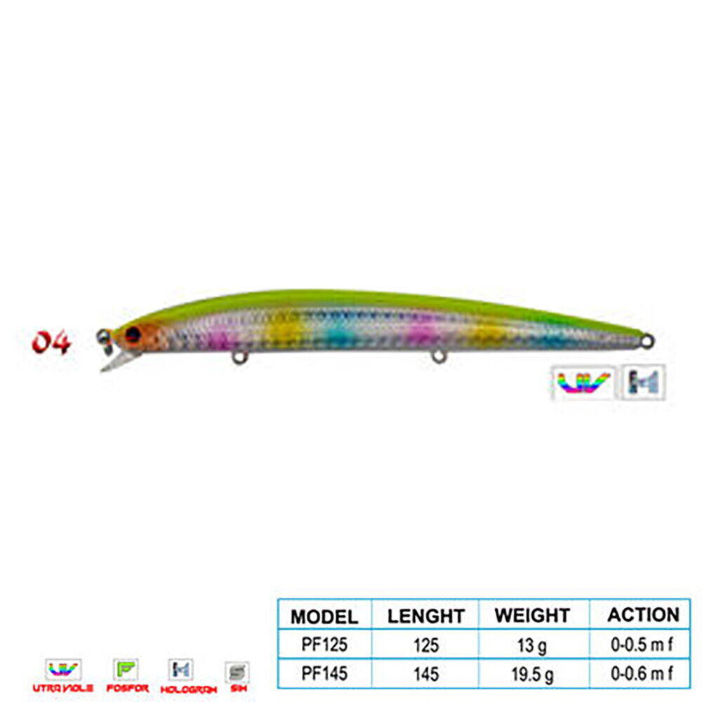 Wily CRAFTY CL04 125mm 13gr 0-0.5m F - 1