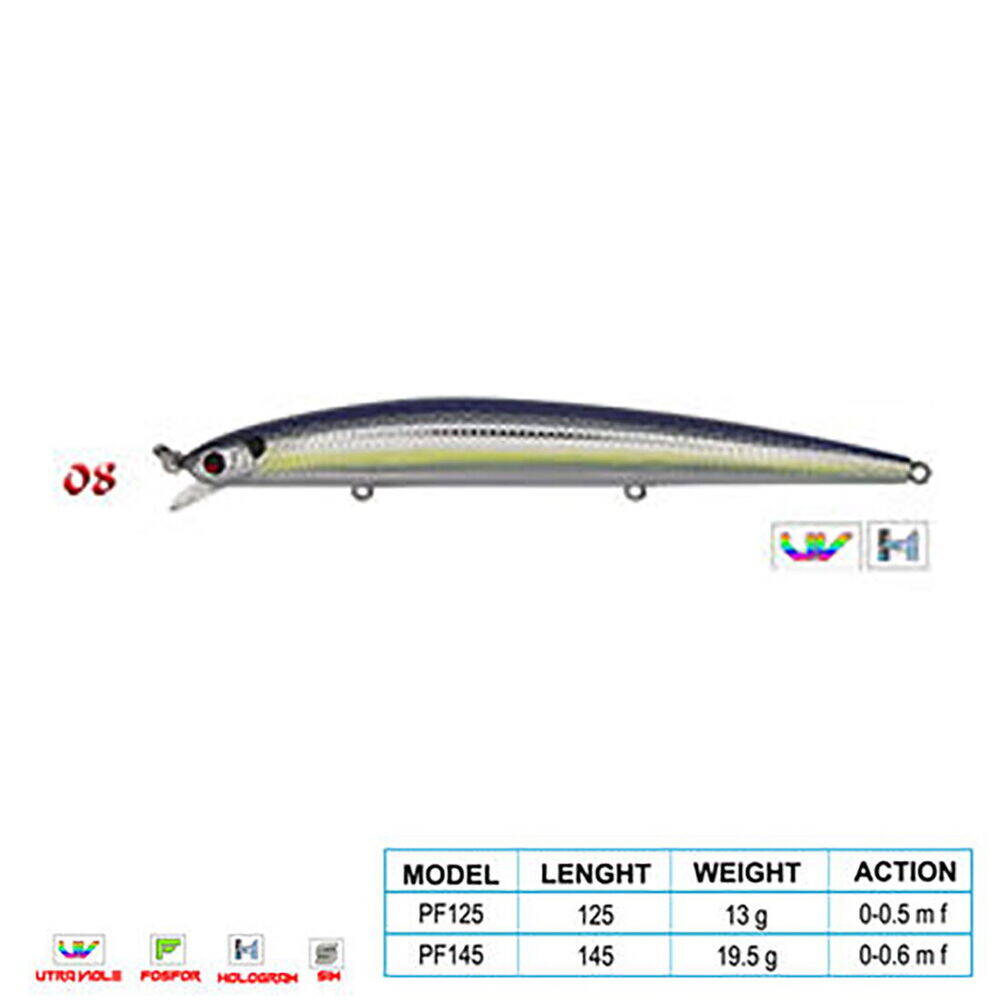 Wily CRAFTY CL08 125mm 13gr 0-0.5m F - 1