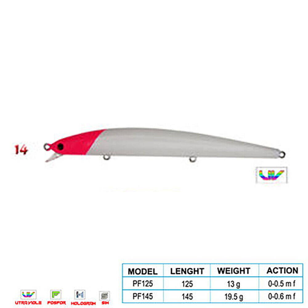 Wily CRAFTY CL14 125mm 13gr 0-0.5m F - 1