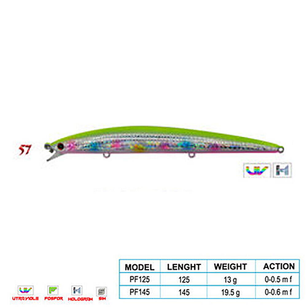 Wily CRAFTY CL57 125mm 13gr 0-0.5m F - 1
