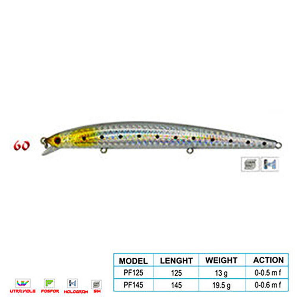 Wily CRAFTY CL60 125mm 13gr 0-0.5m F - 1