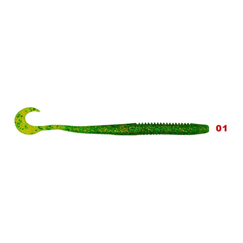 Wily CURLY Silikon Yem CL1 13cm 4.5gr Pcs5 - 1