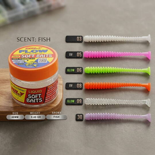 Wily Flow 48 Mm 0,4 Gr Color08 Pcs20