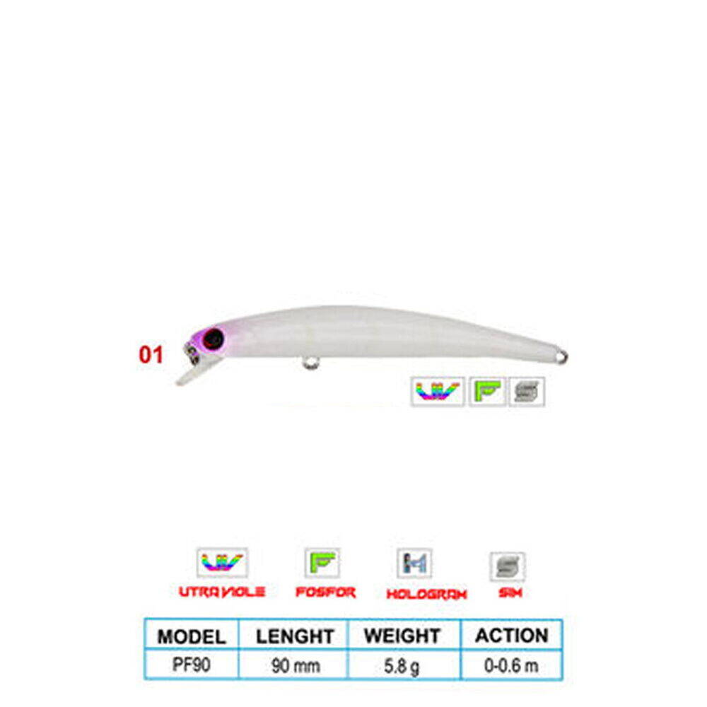 Wily LEGEND CL01 90mm 5,8gr 0-0,6m Suni Balık - 1
