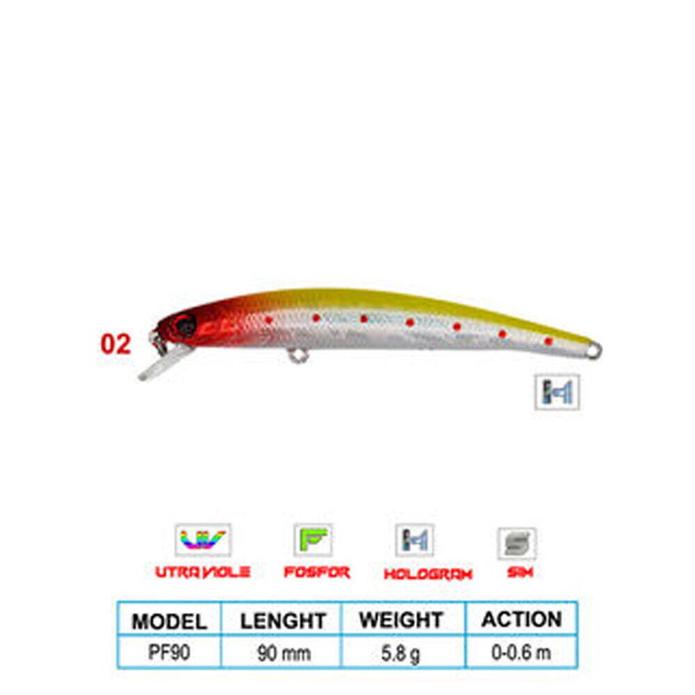 Wily LEGEND CL02 90mm 5,8gr 0-0,6m Suni Balık - 1
