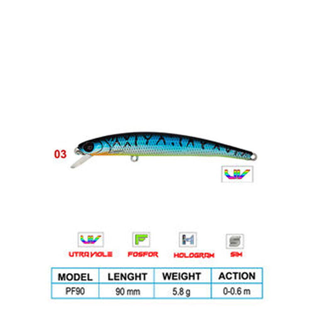 Wily LEGEND CL03 90mm 5,8gr 0-0,6m Suni Balık - 1