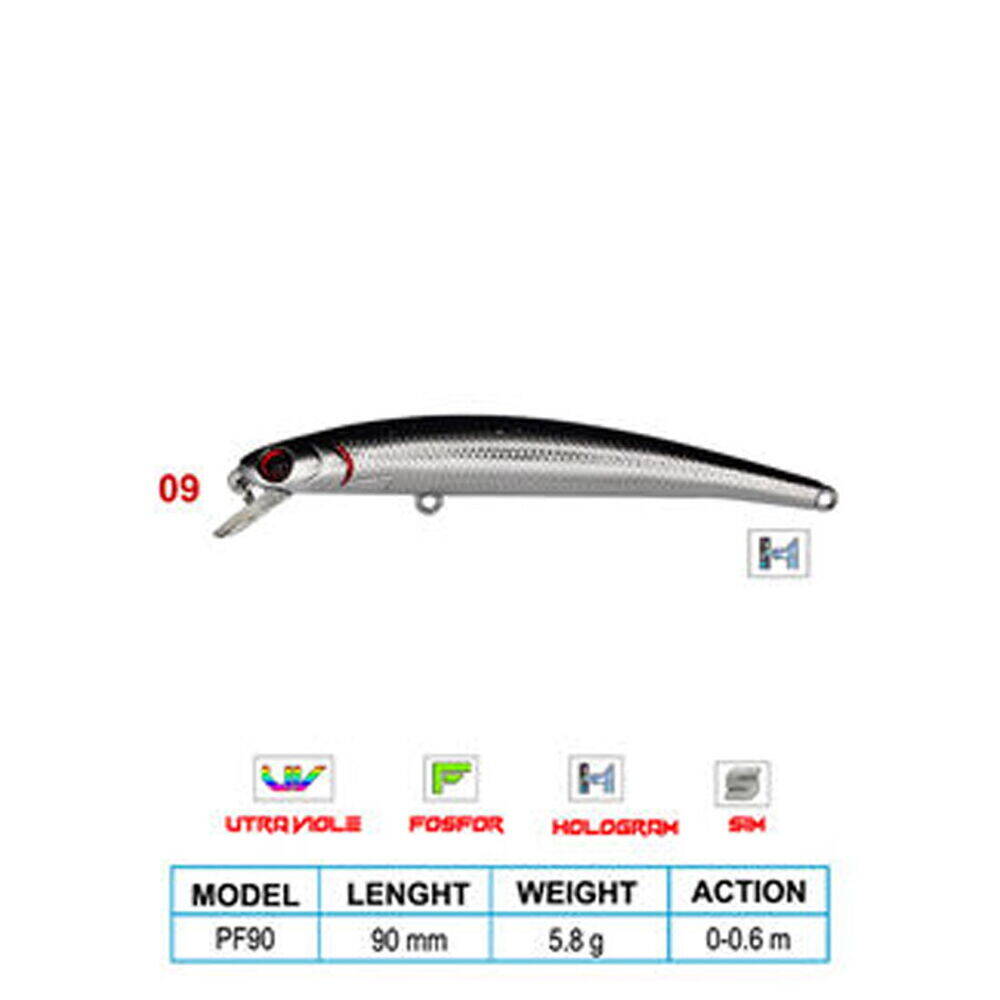 Wily LEGEND CL09 90mm 5,8gr 0-0,6m Suni Balık - 1