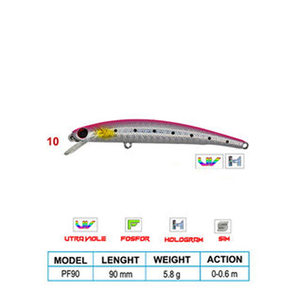 Wily LEGEND CL10 90mm 5,8gr 0-0,6m Suni Balık - 1