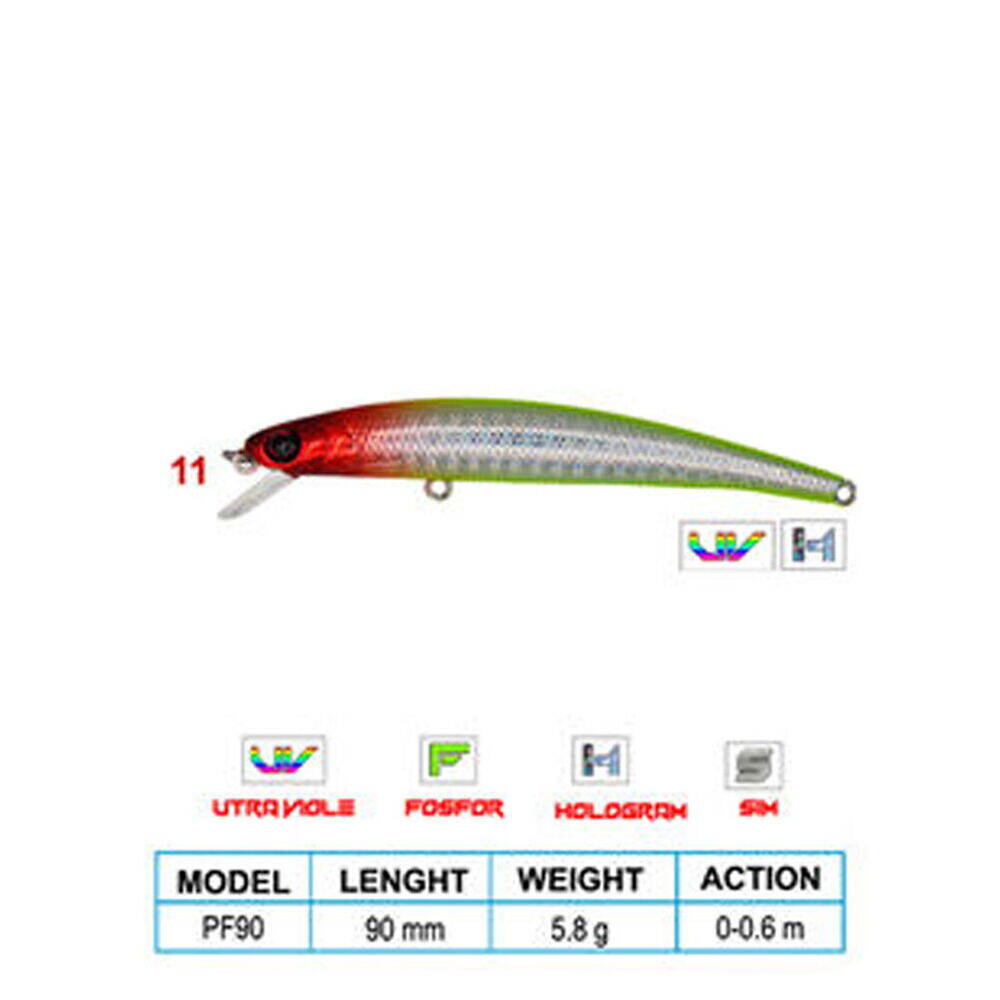 Wily LEGEND CL11 90mm 5,8gr 0-0,6m Suni Balık - 1