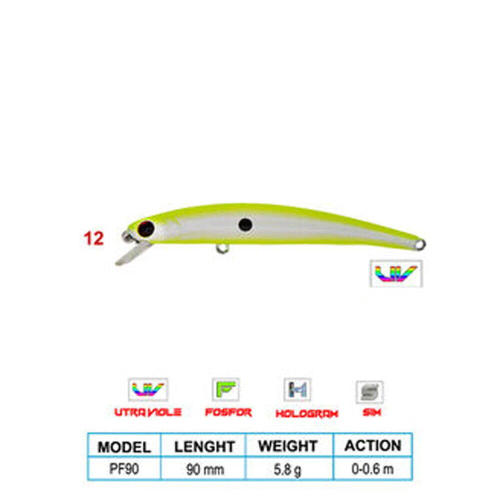 Wily LEGEND CL12 90mm 5,8gr 0-0,6m Suni Balık - 1