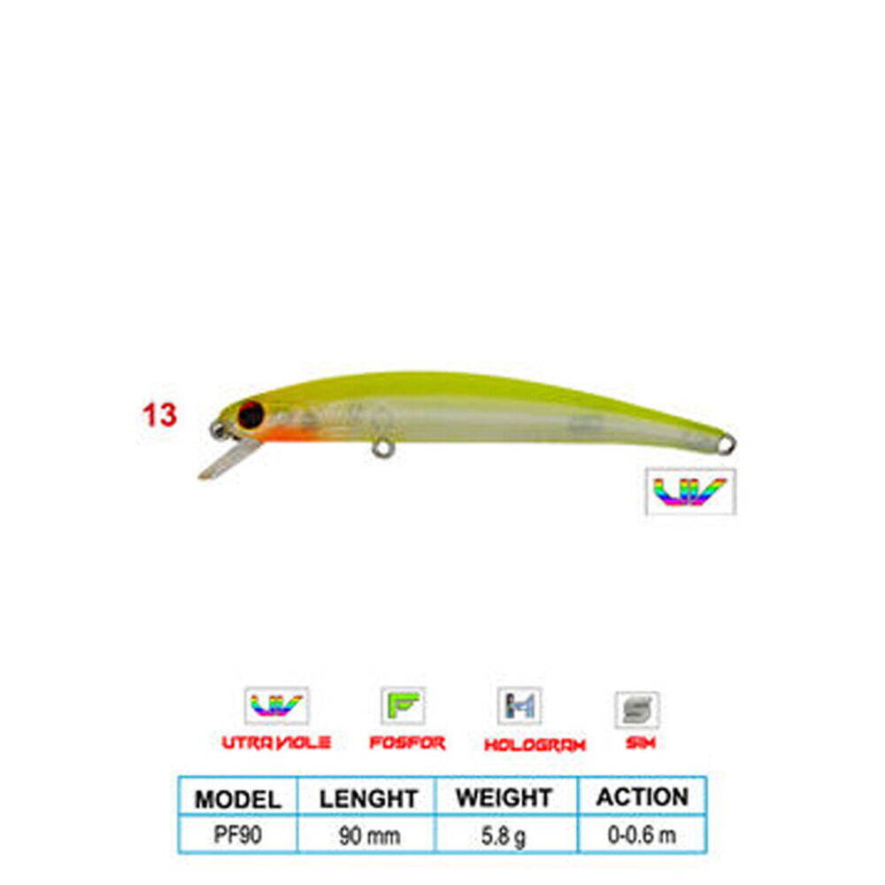 Wily LEGEND CL13 90mm 5,8gr 0-0,6m Suni Balık - 1