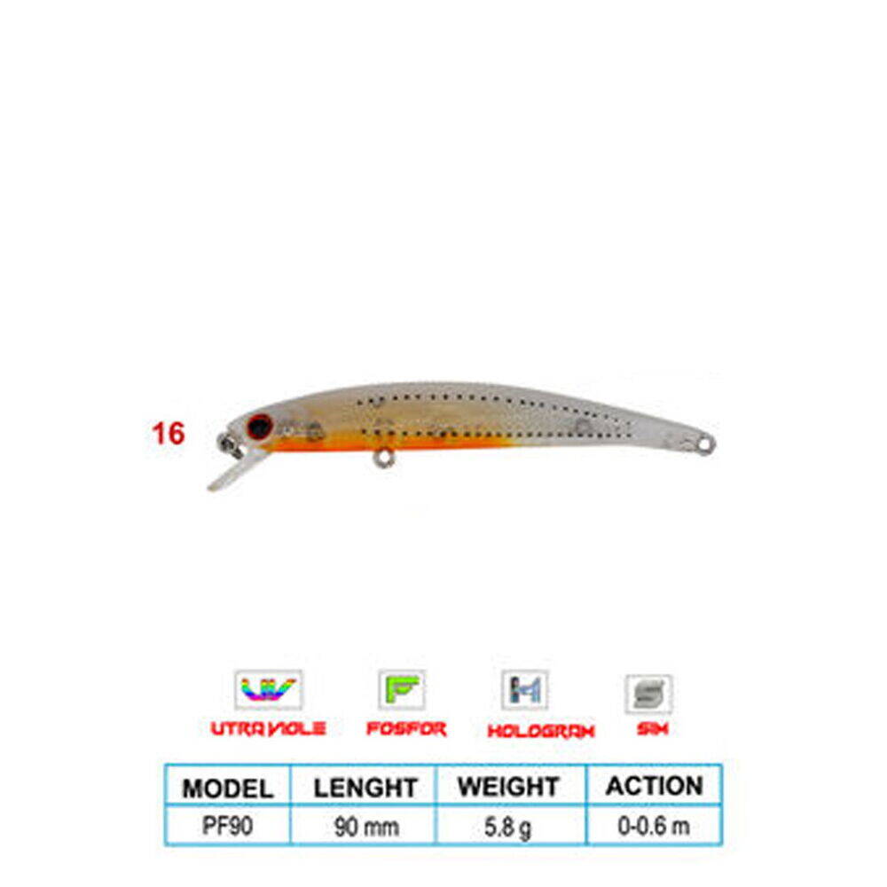 Wily LEGEND CL16 90mm 5,8gr 0-0,6m Suni Balık - 1