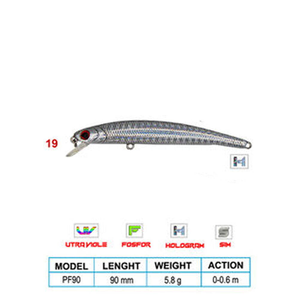 Wily LEGEND CL19 90mm 5,8gr 0-0,6m Suni Balık - 1