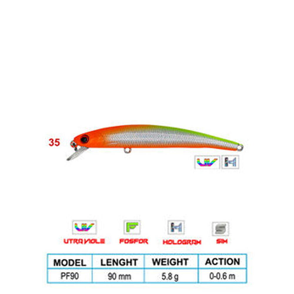 Wily LEGEND CL35 90mm 5,8gr 0-0,6m Suni Balık - 1
