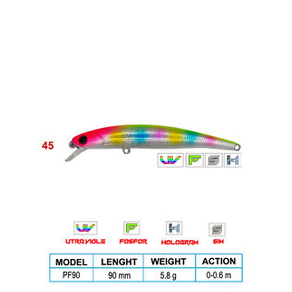 Wily LEGEND CL45 90mm 5,8gr 0-0,6m Suni Balık - 1