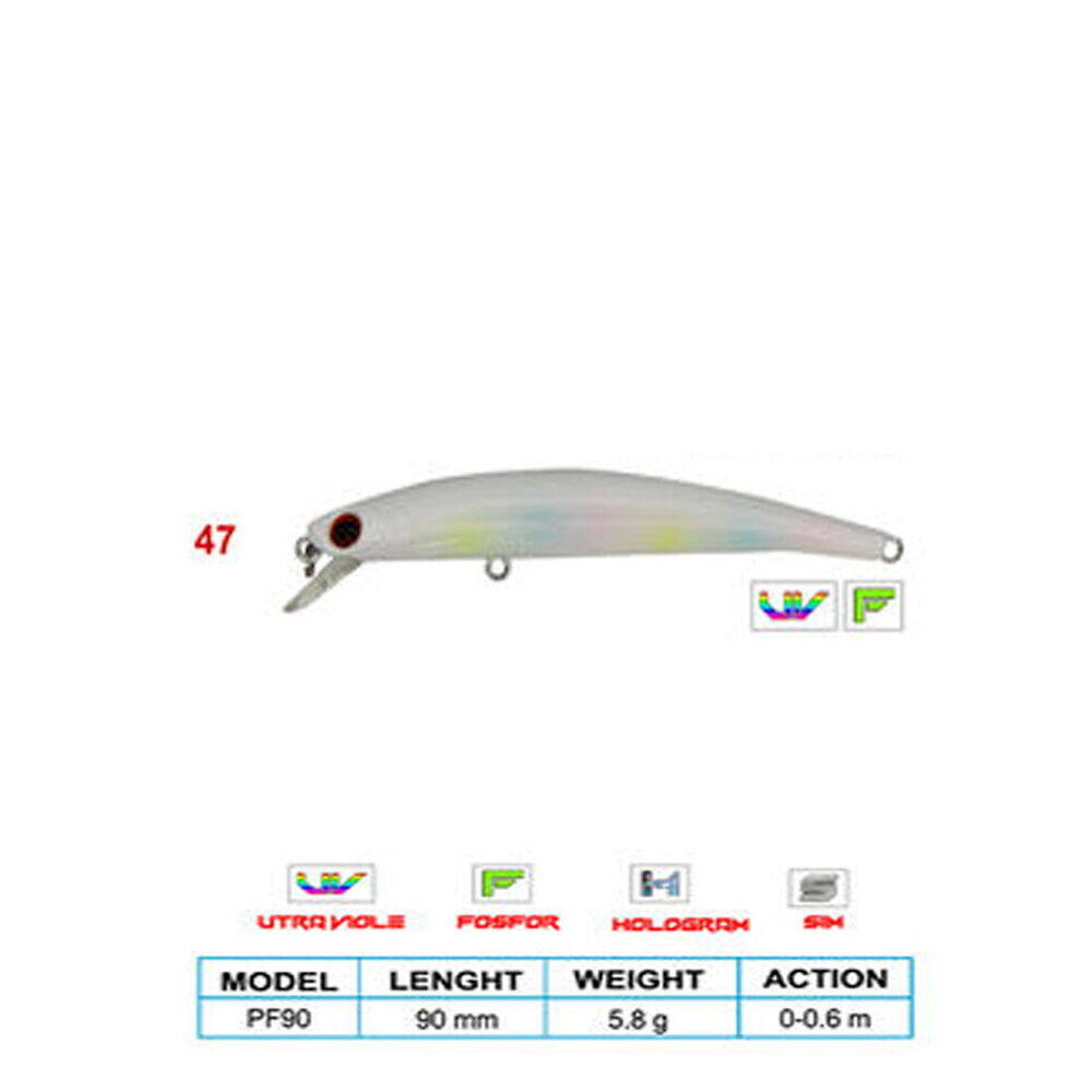 Wily LEGEND CL47 90mm 5,8gr 0-0,6m Suni Balık - 1