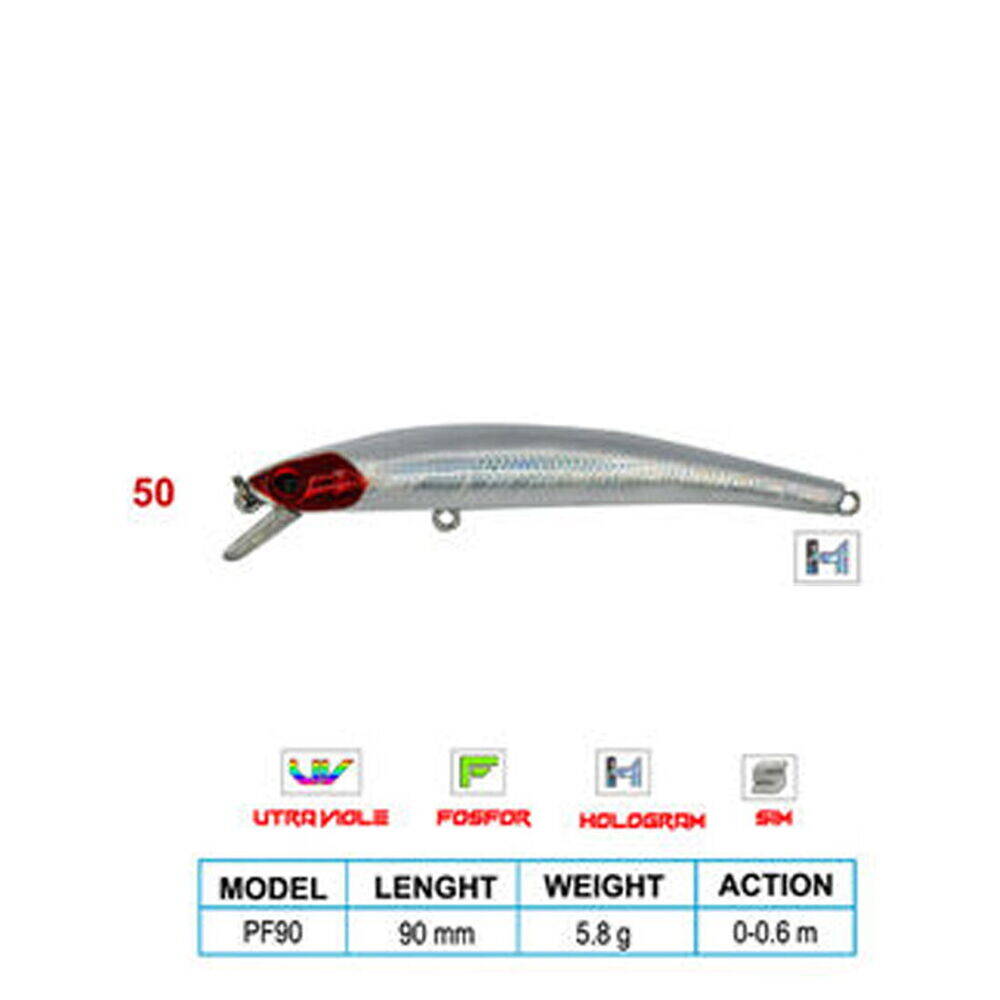 Wily LEGEND CL50 90mm 5,8gr 0-0,6m Suni Balık - 1
