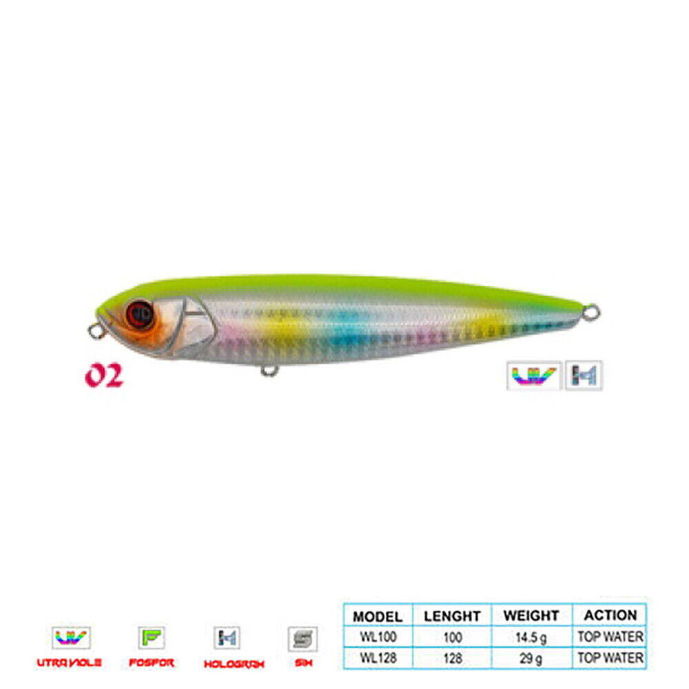Wily PANCHO CL02 100mm 14,5gr Top Water - 1