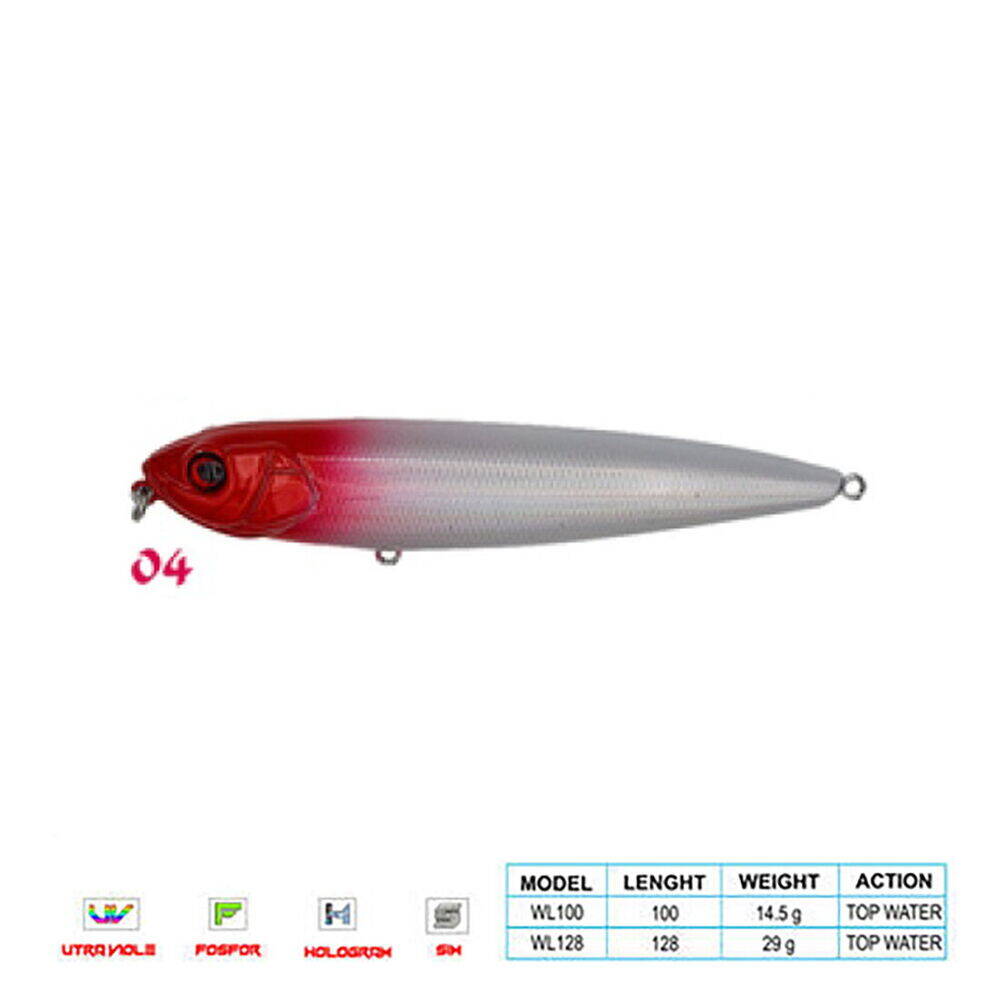 Wily PANCHO CL04 100mm 14,5gr Top Water - 1