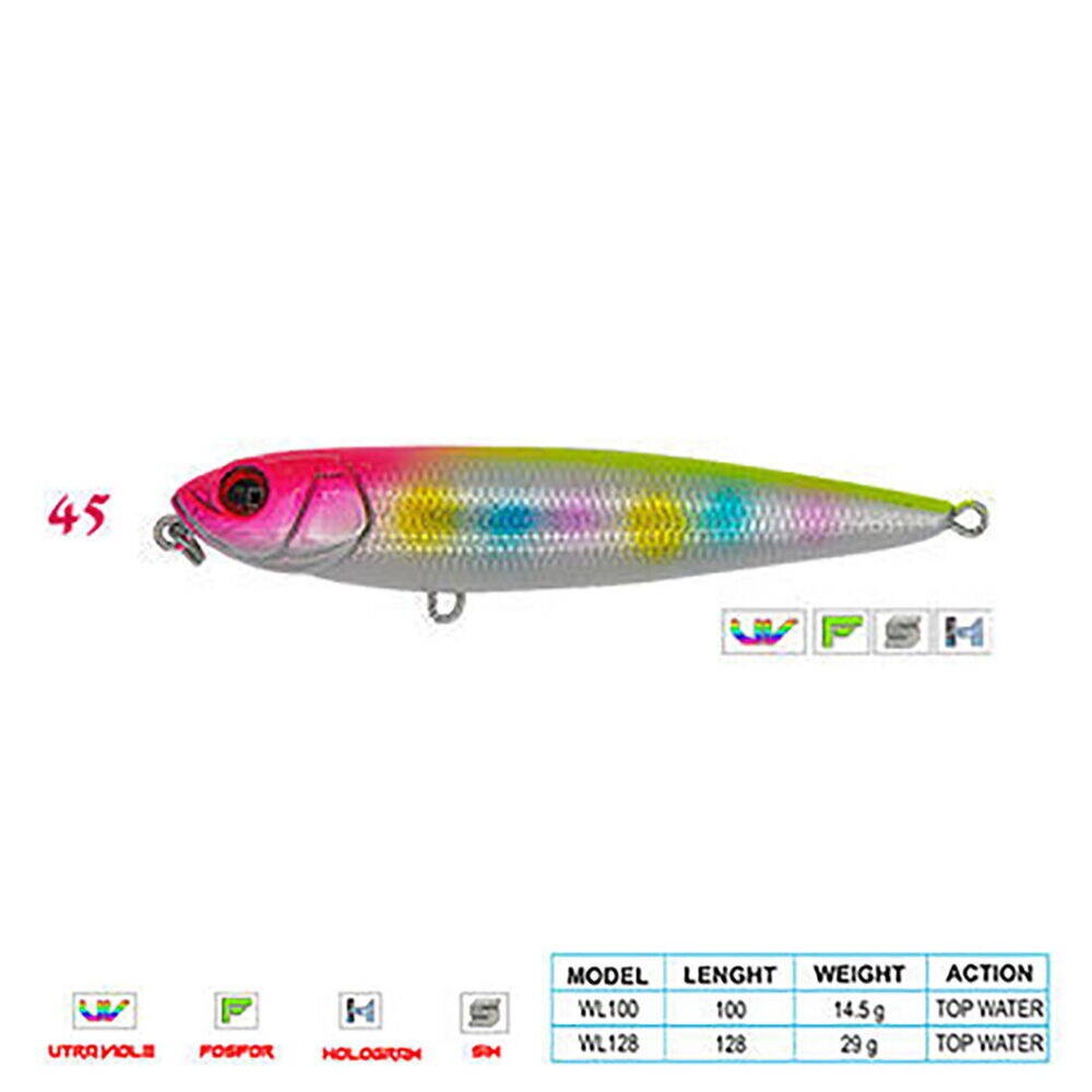 Wily PANCHO CL45 100mm 14,5gr Top Water - 1