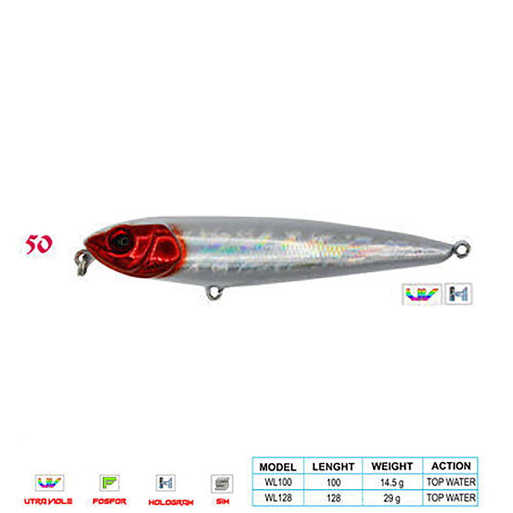 Wily PANCHO CL50 100mm 14,5gr Top Water - 1