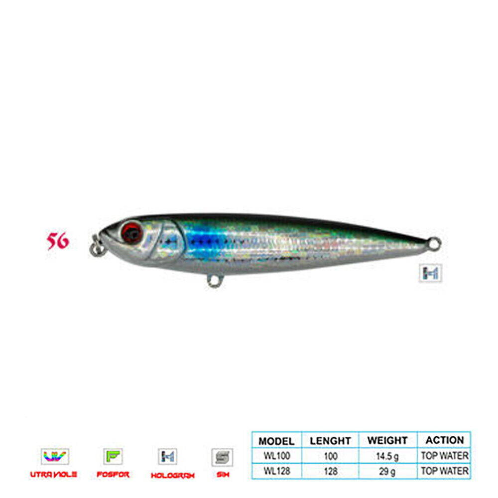 Wily PANCHO CL56 100mm 14,5gr Top Water - 1