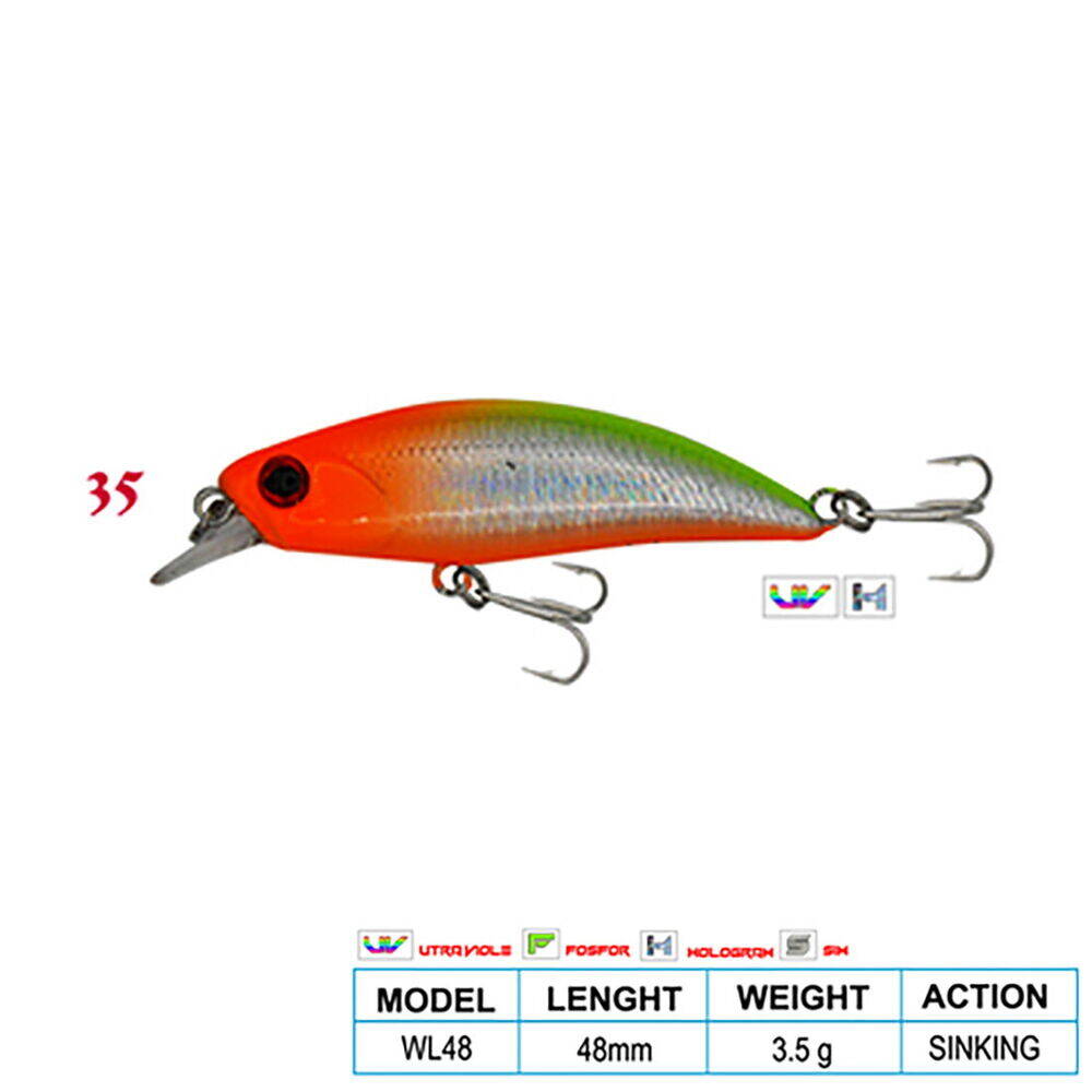 Wily PONCHIK CL35 48mm 3,6gr Sınkıng - 1