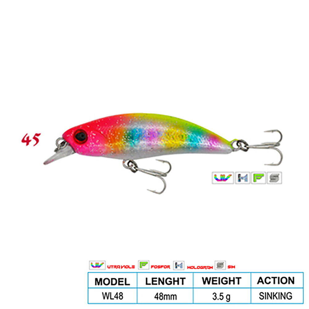 Wily PONCHIK CL45 48mm 3,6gr Sınkıng - 1