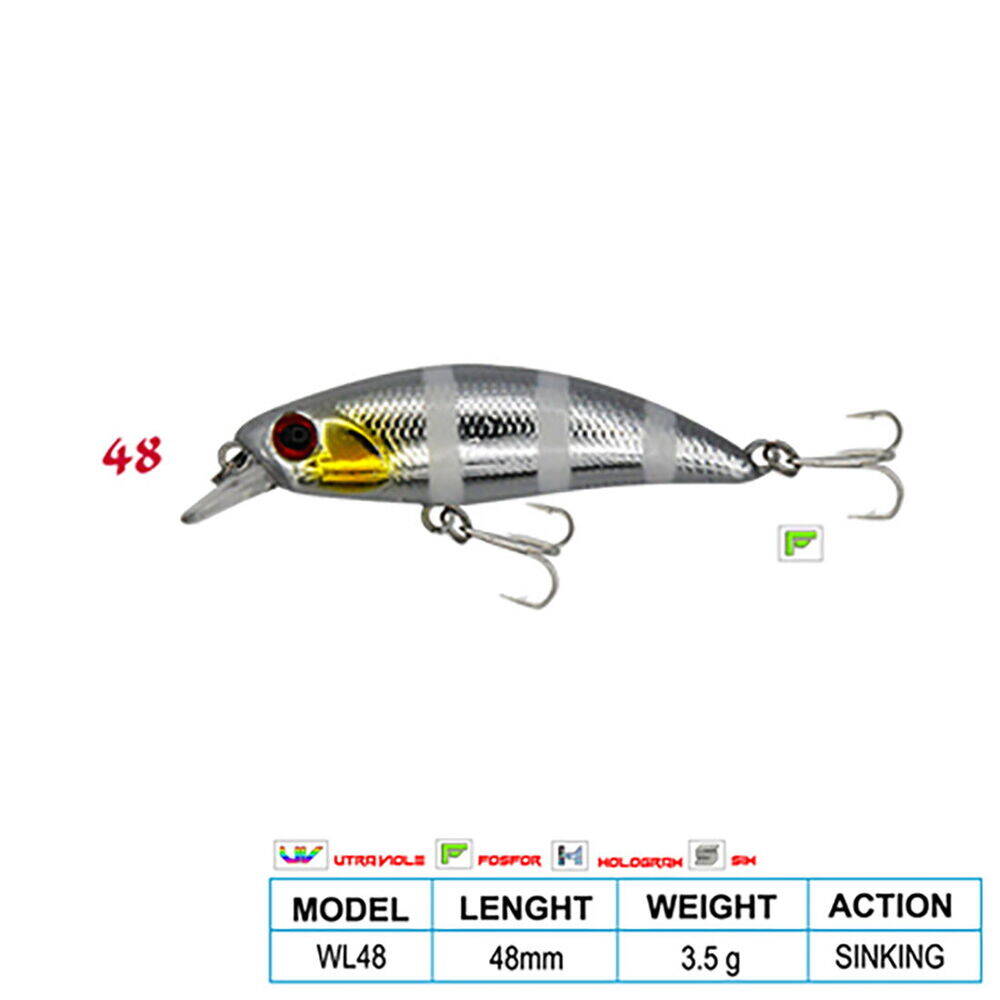 Wily PONCHIK CL48 48mm 3,6gr Sınkıng - 1
